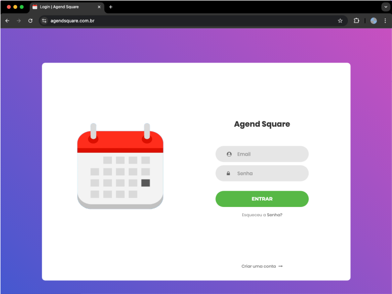 Sistema de Agendamento